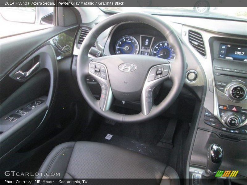 Pewter Gray Metallic / Graphite Black 2014 Hyundai Azera Sedan