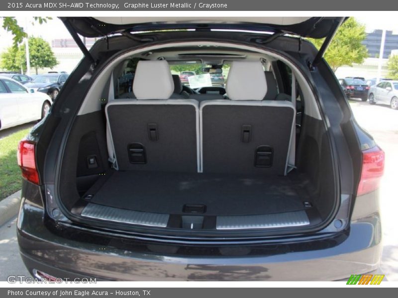 Graphite Luster Metallic / Graystone 2015 Acura MDX SH-AWD Technology