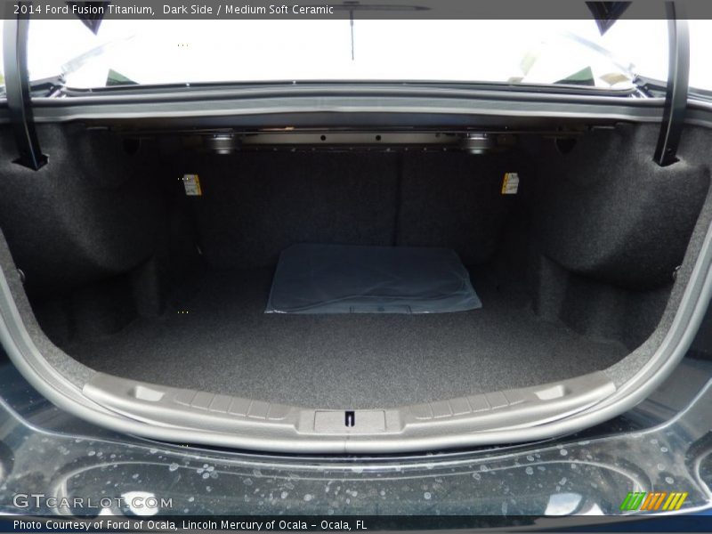 Dark Side / Medium Soft Ceramic 2014 Ford Fusion Titanium
