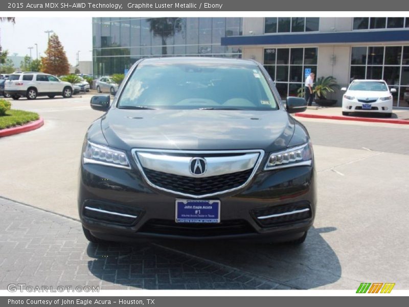 Graphite Luster Metallic / Ebony 2015 Acura MDX SH-AWD Technology