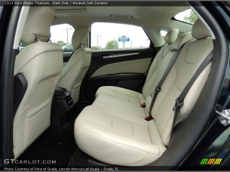 Dark Side / Medium Soft Ceramic 2014 Ford Fusion Titanium