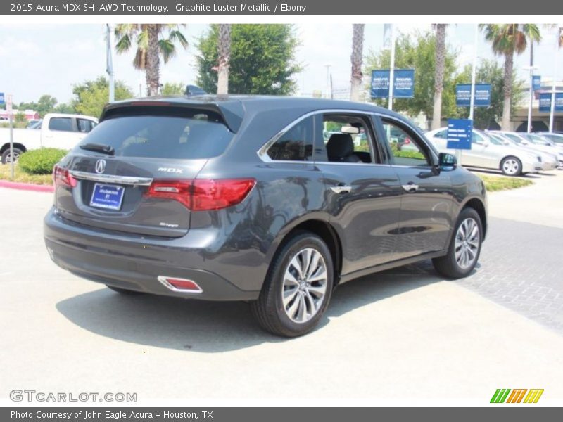 Graphite Luster Metallic / Ebony 2015 Acura MDX SH-AWD Technology