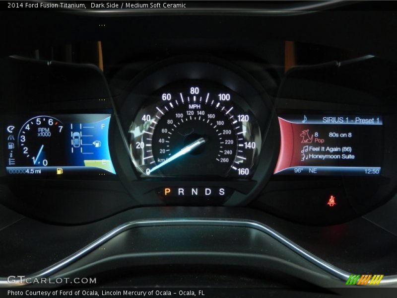 Dark Side / Medium Soft Ceramic 2014 Ford Fusion Titanium
