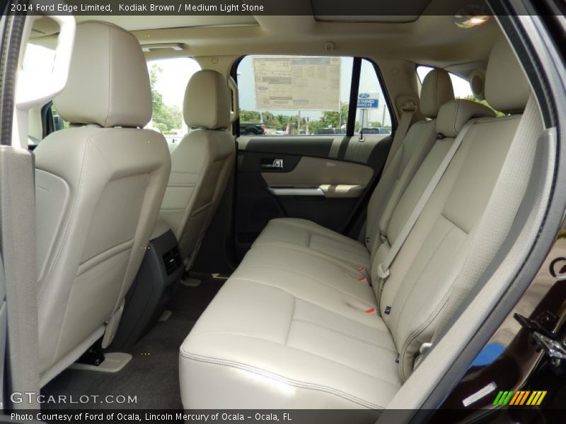 Kodiak Brown / Medium Light Stone 2014 Ford Edge Limited