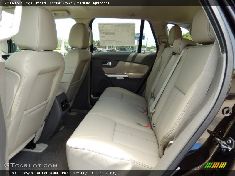 Kodiak Brown / Medium Light Stone 2014 Ford Edge Limited