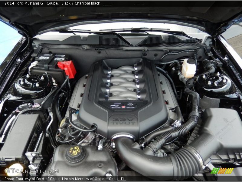  2014 Mustang GT Coupe Engine - 5.0 Liter DOHC 32-Valve Ti-VCT V8
