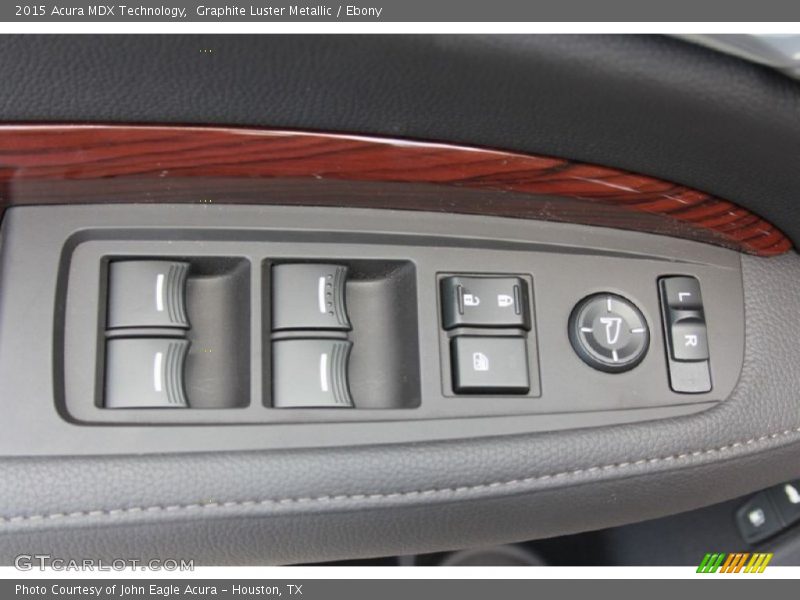 Graphite Luster Metallic / Ebony 2015 Acura MDX Technology