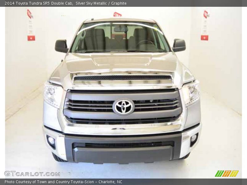 Silver Sky Metallic / Graphite 2014 Toyota Tundra SR5 Double Cab