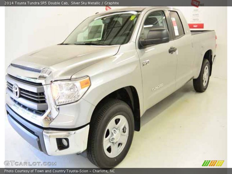 Silver Sky Metallic / Graphite 2014 Toyota Tundra SR5 Double Cab