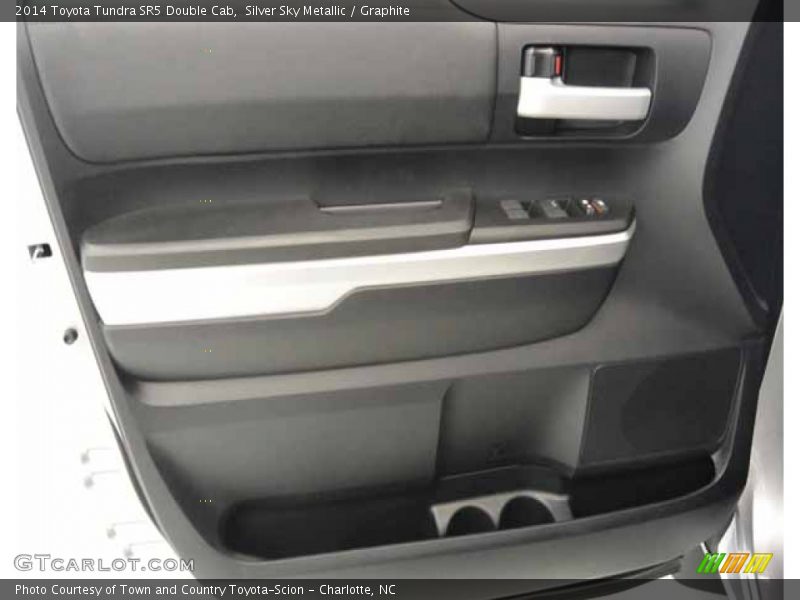 Silver Sky Metallic / Graphite 2014 Toyota Tundra SR5 Double Cab