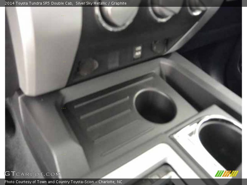 Silver Sky Metallic / Graphite 2014 Toyota Tundra SR5 Double Cab