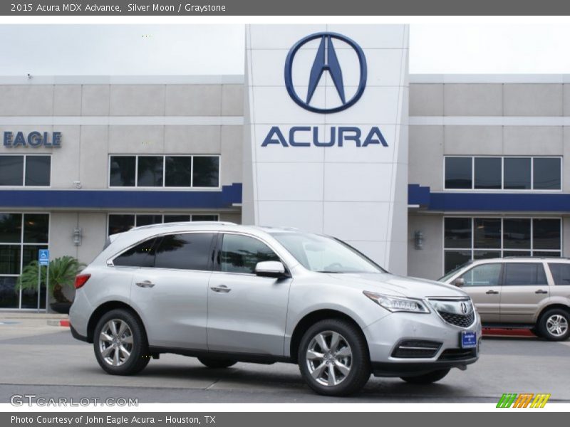 Silver Moon / Graystone 2015 Acura MDX Advance