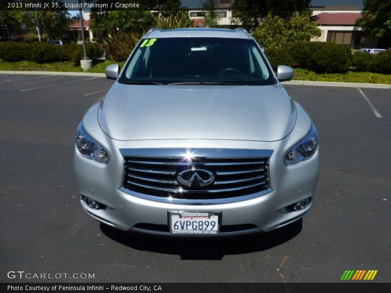 Liquid Platinum / Graphite 2013 Infiniti JX 35