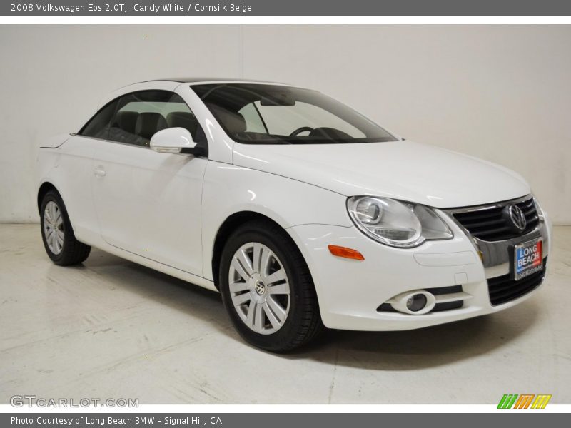 Candy White / Cornsilk Beige 2008 Volkswagen Eos 2.0T