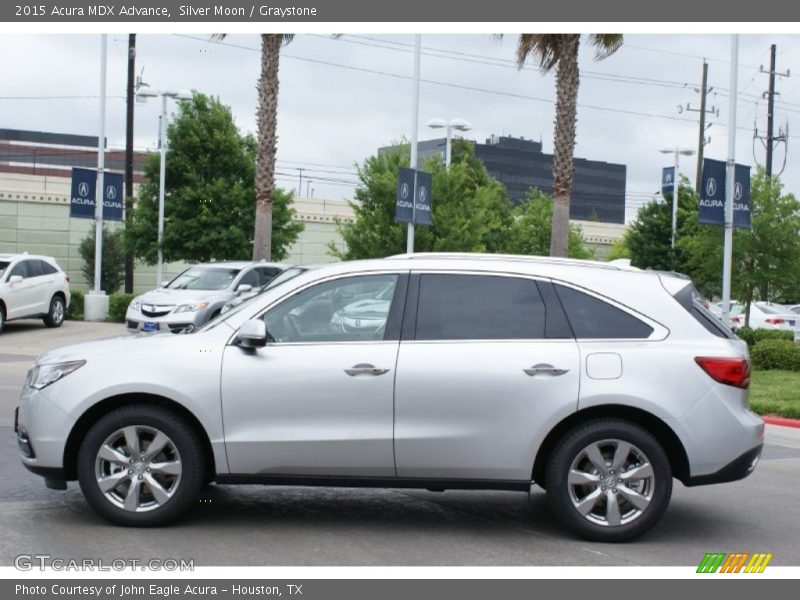 Silver Moon / Graystone 2015 Acura MDX Advance