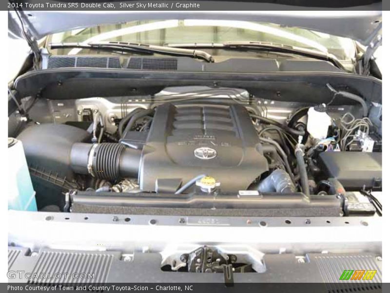 Silver Sky Metallic / Graphite 2014 Toyota Tundra SR5 Double Cab