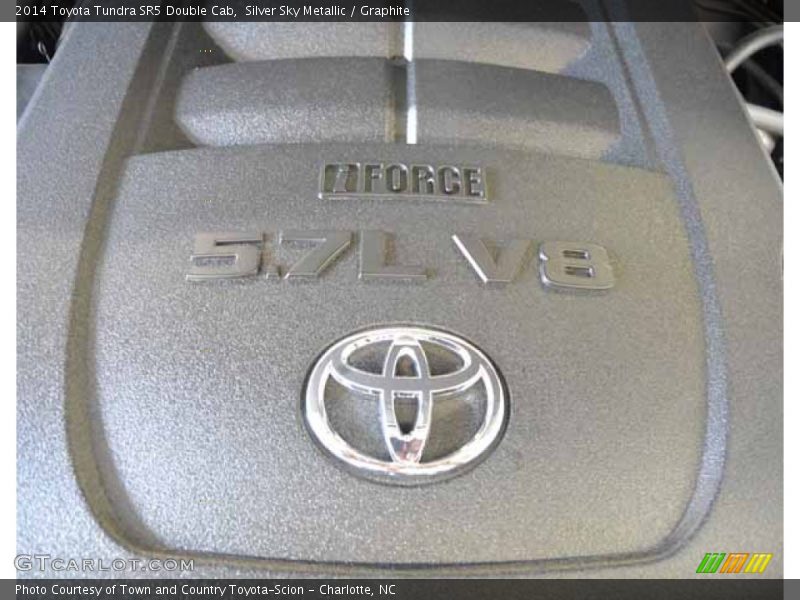 Silver Sky Metallic / Graphite 2014 Toyota Tundra SR5 Double Cab