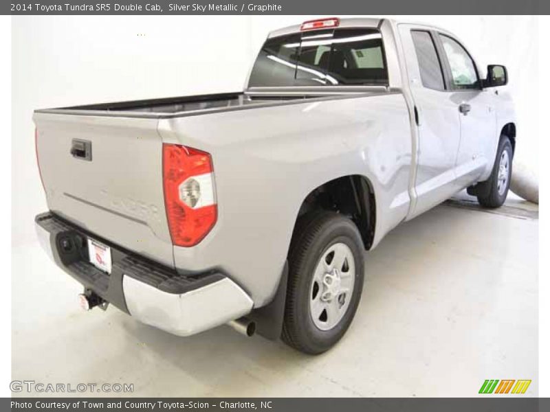 Silver Sky Metallic / Graphite 2014 Toyota Tundra SR5 Double Cab