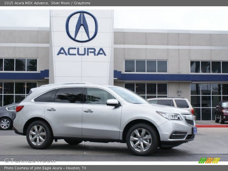 Silver Moon / Graystone 2015 Acura MDX Advance