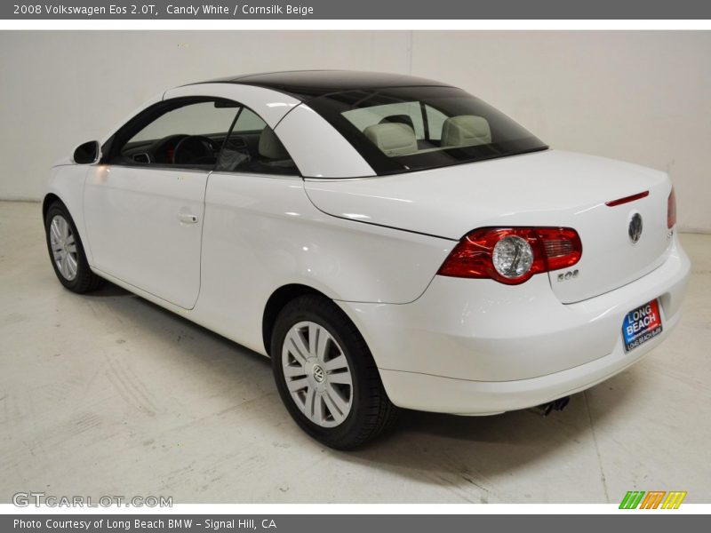 Candy White / Cornsilk Beige 2008 Volkswagen Eos 2.0T