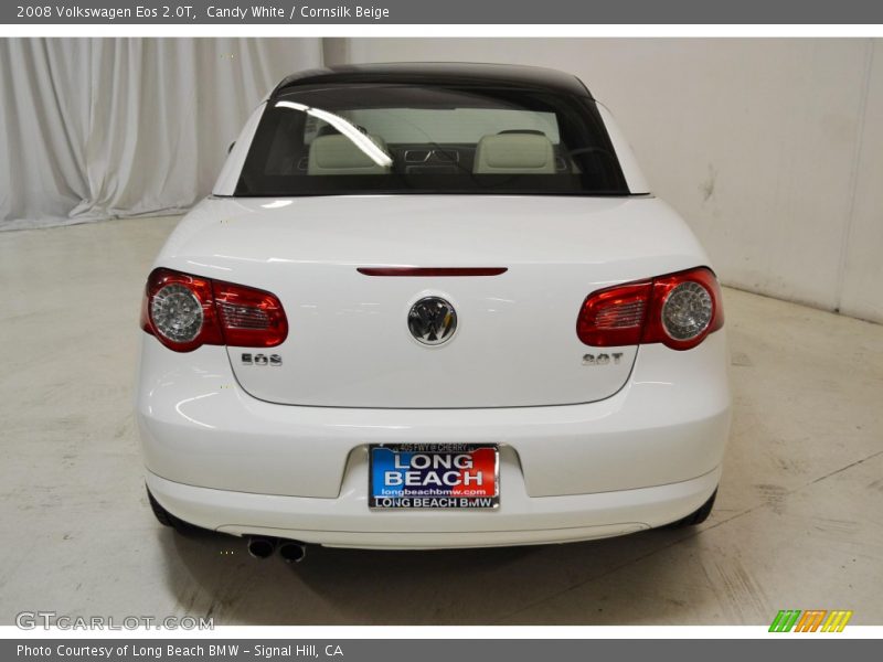 Candy White / Cornsilk Beige 2008 Volkswagen Eos 2.0T