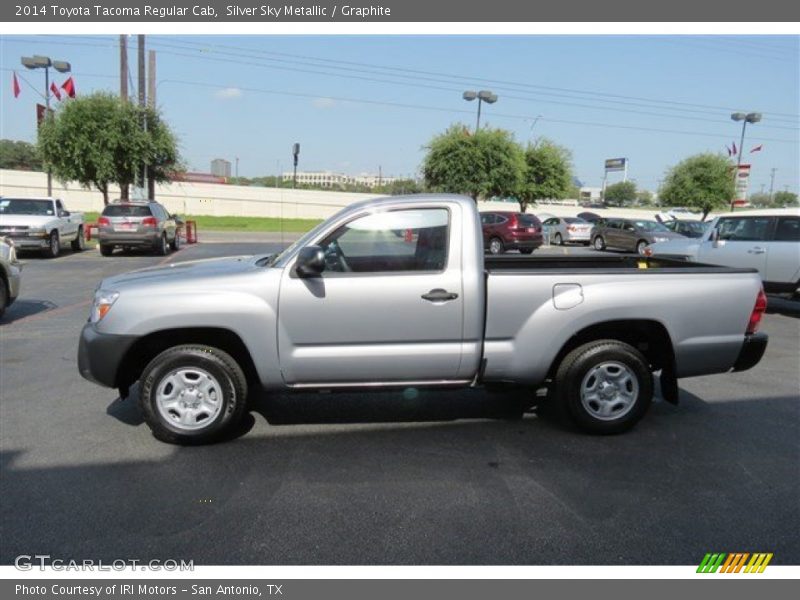  2014 Tacoma Regular Cab Silver Sky Metallic