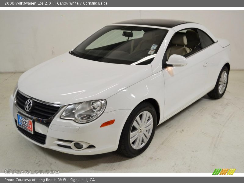 Candy White / Cornsilk Beige 2008 Volkswagen Eos 2.0T