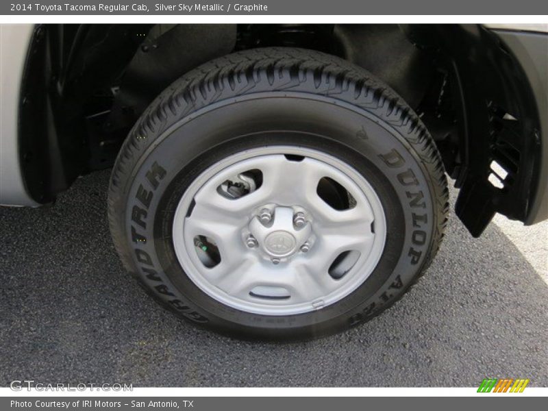 Silver Sky Metallic / Graphite 2014 Toyota Tacoma Regular Cab