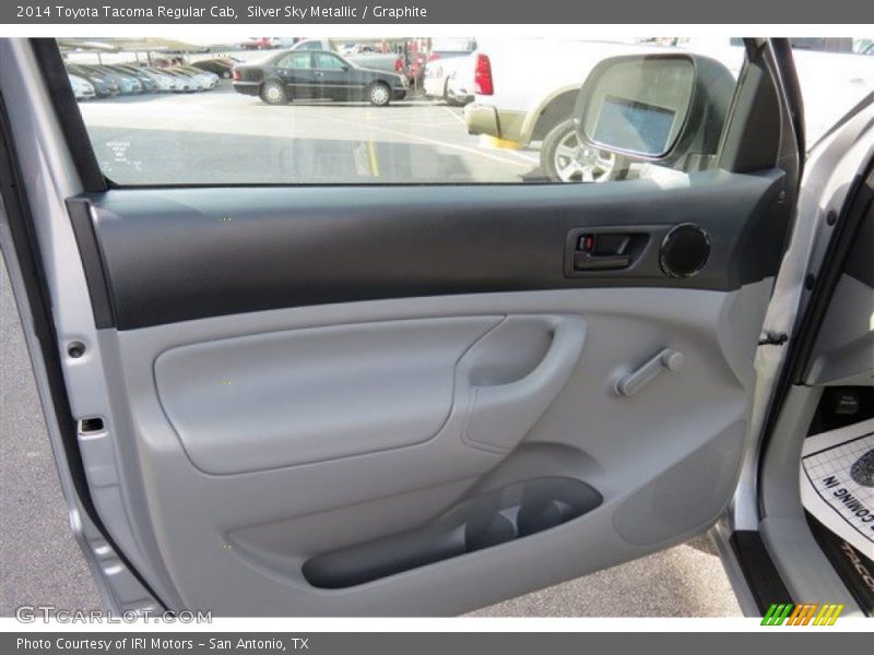 Silver Sky Metallic / Graphite 2014 Toyota Tacoma Regular Cab