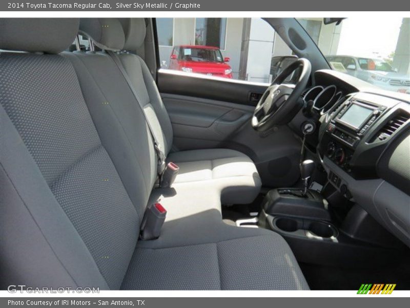 Silver Sky Metallic / Graphite 2014 Toyota Tacoma Regular Cab