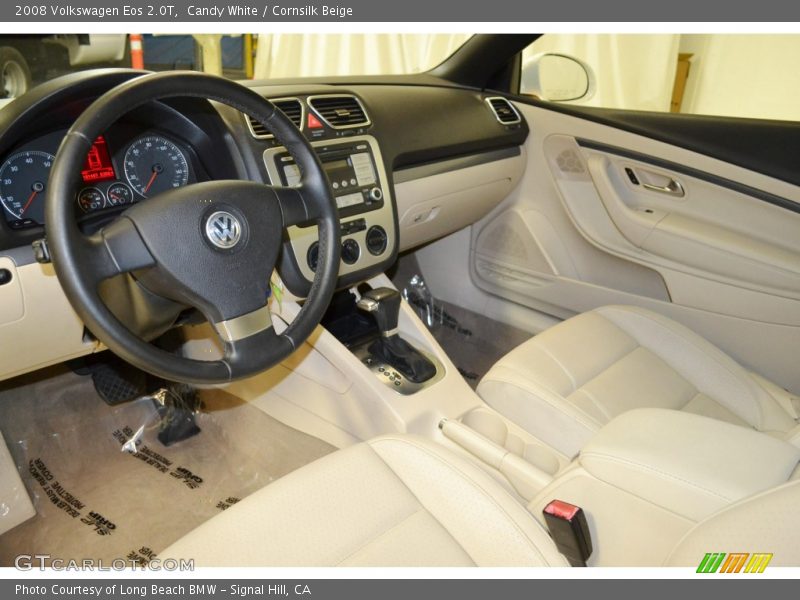 Candy White / Cornsilk Beige 2008 Volkswagen Eos 2.0T