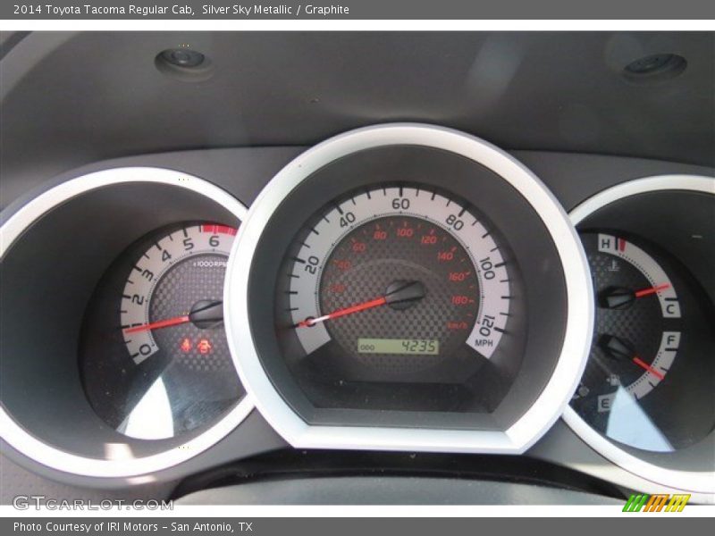  2014 Tacoma Regular Cab Regular Cab Gauges