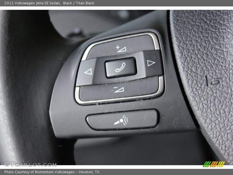 Black / Titan Black 2011 Volkswagen Jetta SE Sedan