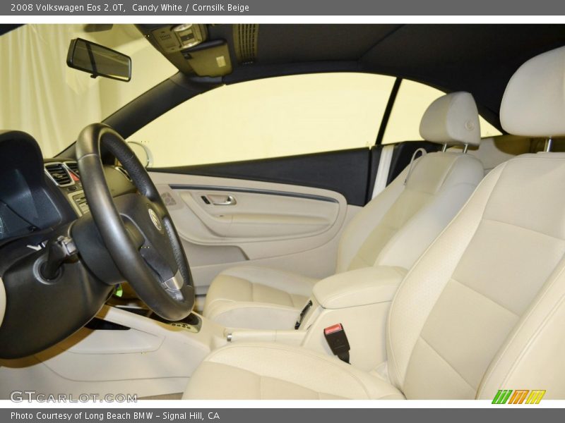 Candy White / Cornsilk Beige 2008 Volkswagen Eos 2.0T