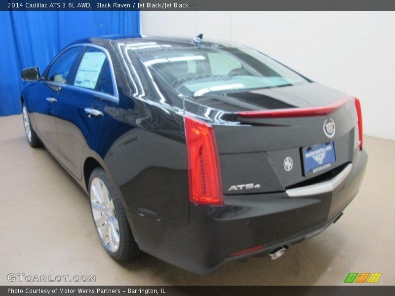 Black Raven / Jet Black/Jet Black 2014 Cadillac ATS 3.6L AWD