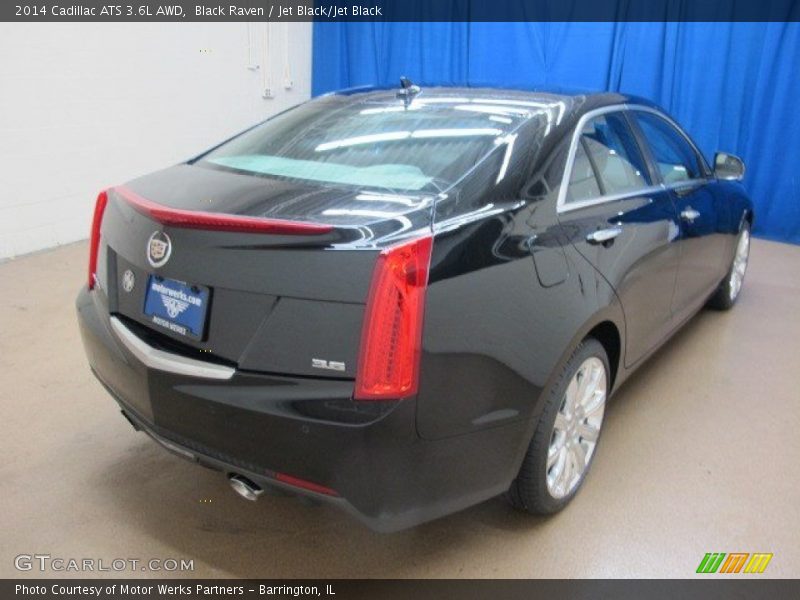 Black Raven / Jet Black/Jet Black 2014 Cadillac ATS 3.6L AWD