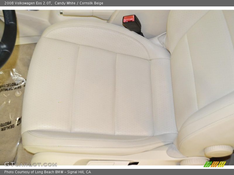 Candy White / Cornsilk Beige 2008 Volkswagen Eos 2.0T