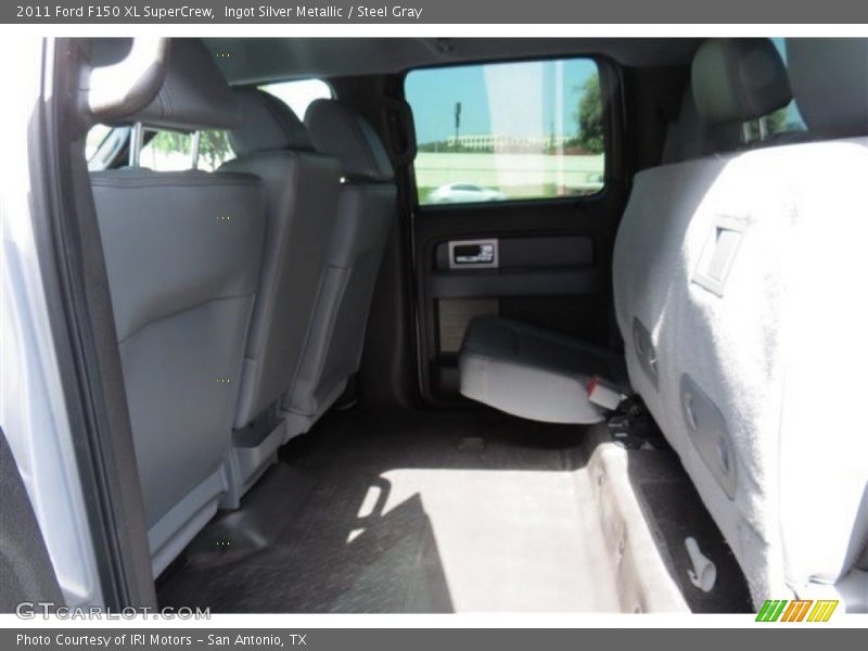 Ingot Silver Metallic / Steel Gray 2011 Ford F150 XL SuperCrew