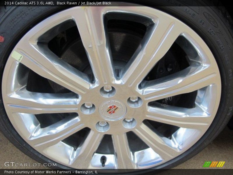 Black Raven / Jet Black/Jet Black 2014 Cadillac ATS 3.6L AWD
