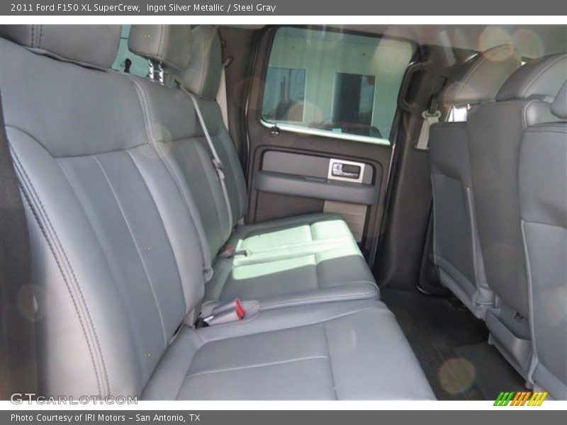 Ingot Silver Metallic / Steel Gray 2011 Ford F150 XL SuperCrew