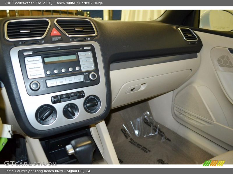 Candy White / Cornsilk Beige 2008 Volkswagen Eos 2.0T