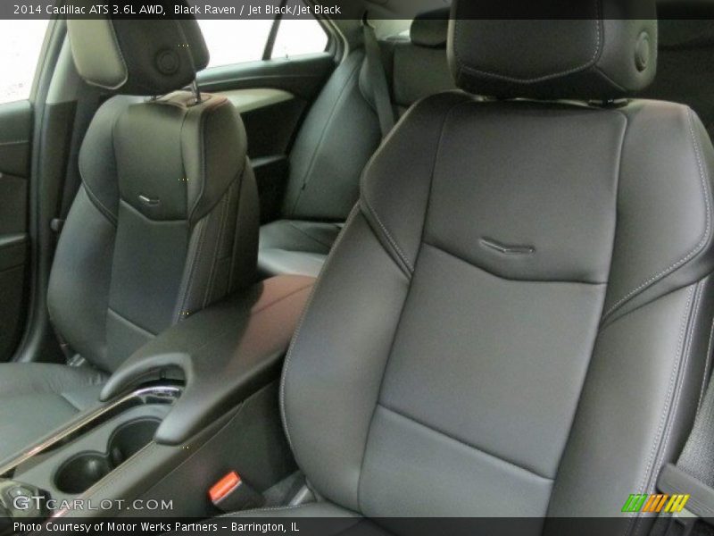 Black Raven / Jet Black/Jet Black 2014 Cadillac ATS 3.6L AWD