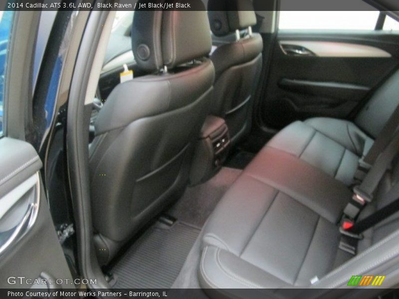 Black Raven / Jet Black/Jet Black 2014 Cadillac ATS 3.6L AWD