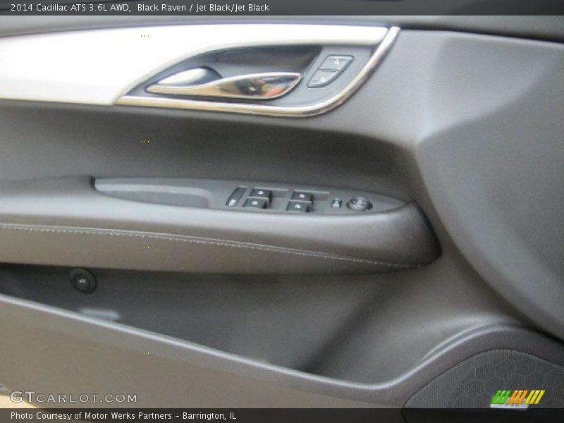 Black Raven / Jet Black/Jet Black 2014 Cadillac ATS 3.6L AWD