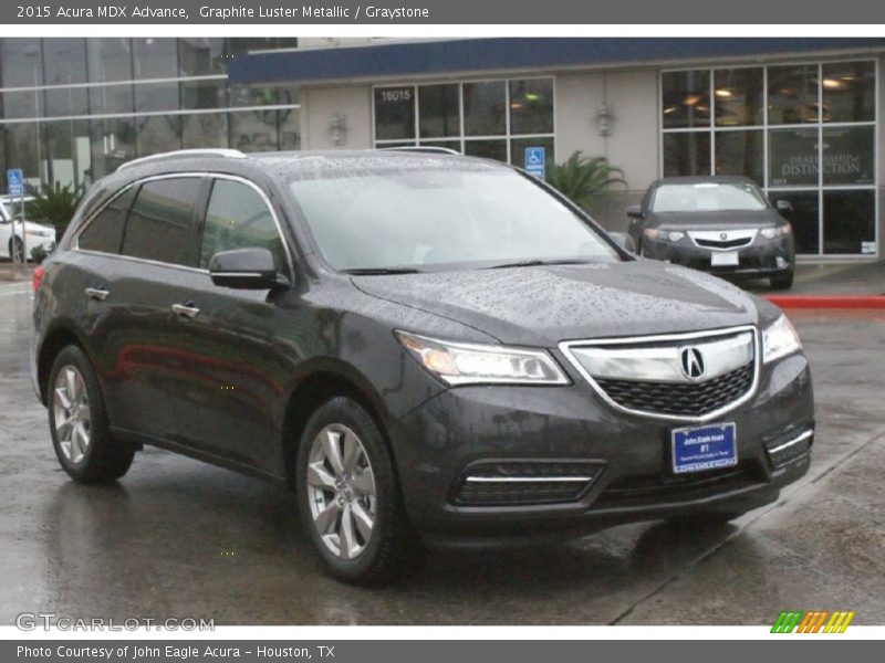 Graphite Luster Metallic / Graystone 2015 Acura MDX Advance