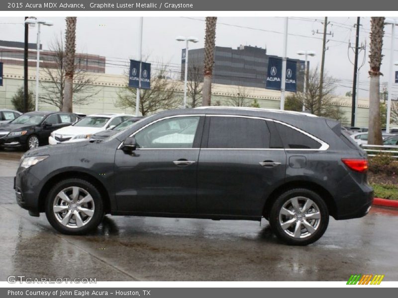 Graphite Luster Metallic / Graystone 2015 Acura MDX Advance