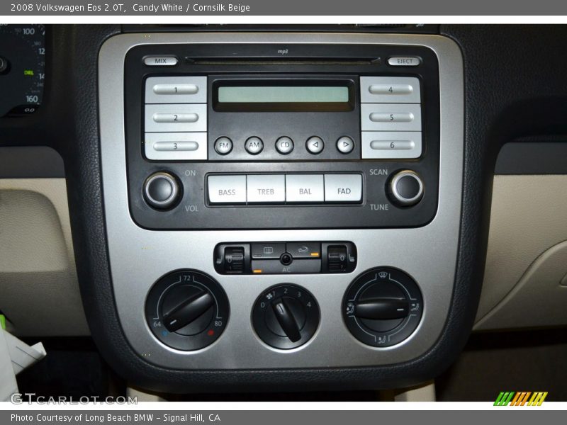 Candy White / Cornsilk Beige 2008 Volkswagen Eos 2.0T