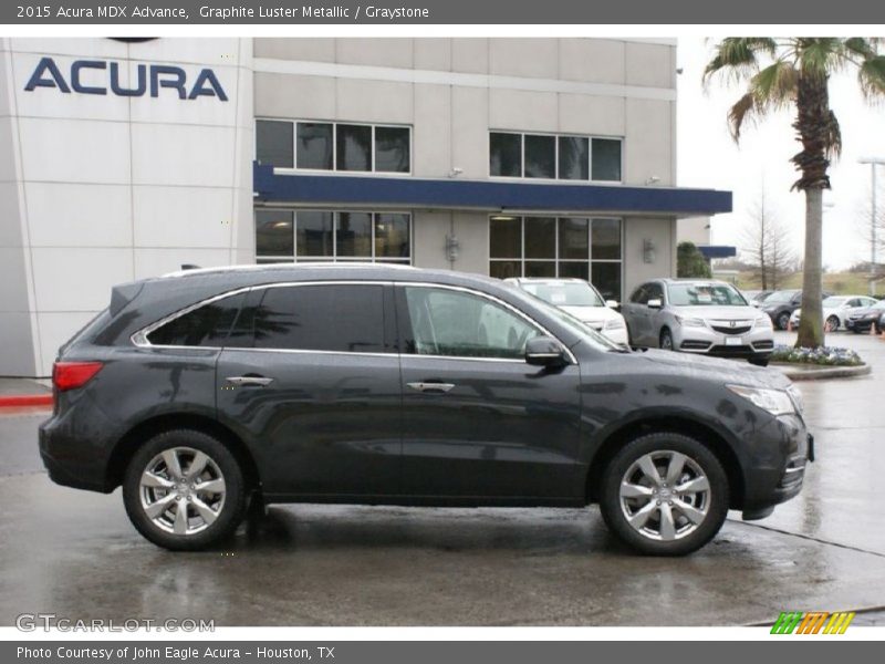 Graphite Luster Metallic / Graystone 2015 Acura MDX Advance