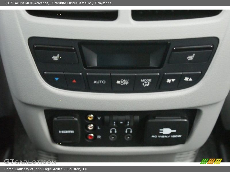 Graphite Luster Metallic / Graystone 2015 Acura MDX Advance