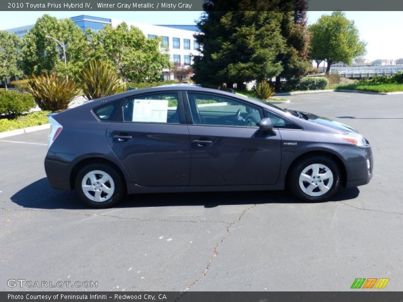 Winter Gray Metallic / Misty Gray 2010 Toyota Prius Hybrid IV